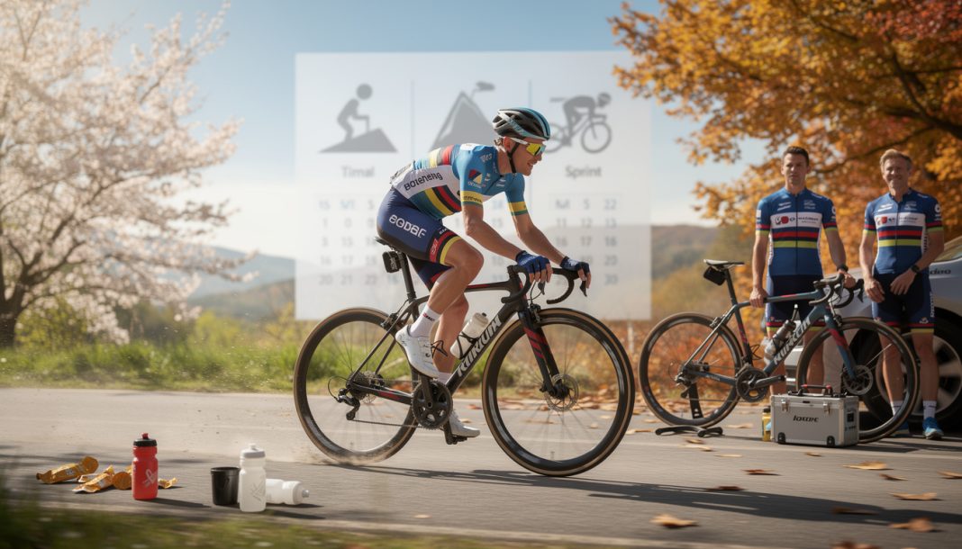 découvrez comment fonctionne une saison cycliste, de la préparation aux grandes compétitions, en passant par les différentes courses et les enjeux des cyclistes professionnels.