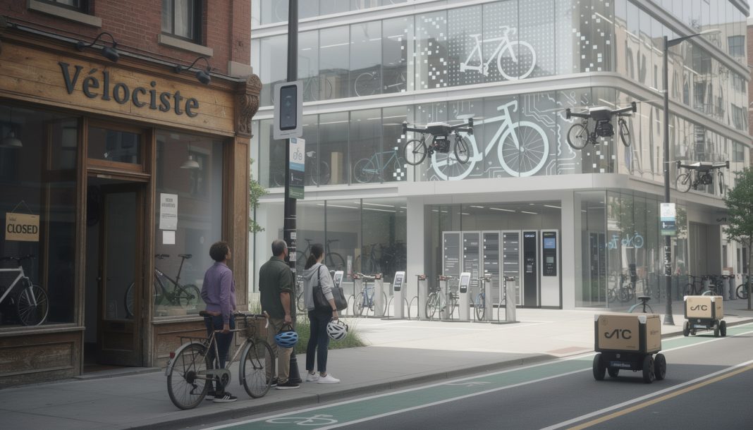 découvrez l'avenir des vélocistes face au rachat par les géants du web et ce que cette transformation signifie pour le secteur du vélo.