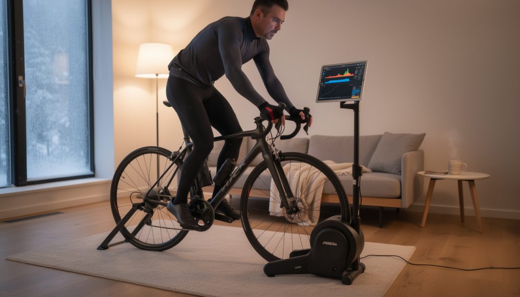 découvrez les home-trainers connectés, l'équipement essentiel pour rester en forme et progresser efficacement pendant l'hiver, confortablement depuis chez vous.