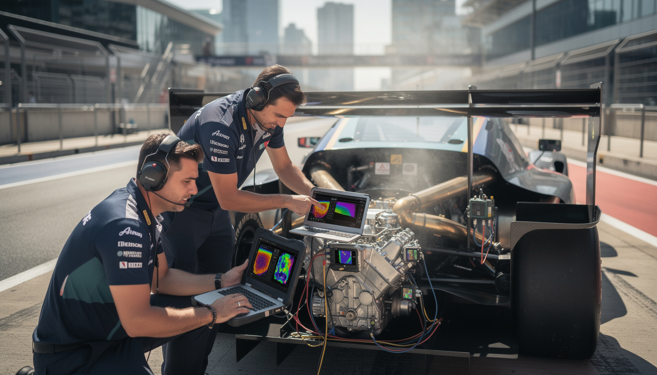 découvrez comment les professionnels utilisent les capteurs de température interne pour gérer efficacement les pics de chaleur en course et optimiser la performance.