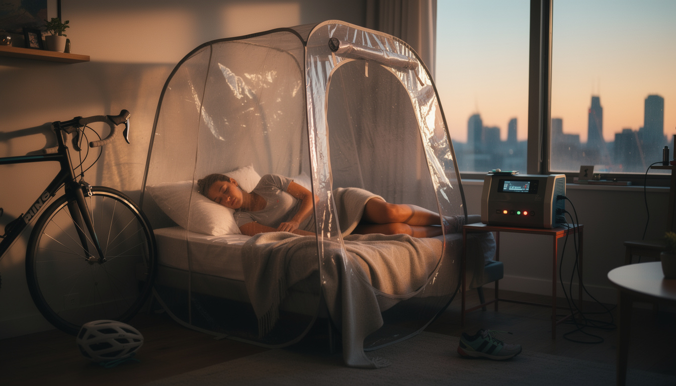 découvrez les avantages de l'entraînement en altitude simulée et comment l'hypoxie peut améliorer les performances des cyclistes de plaine.