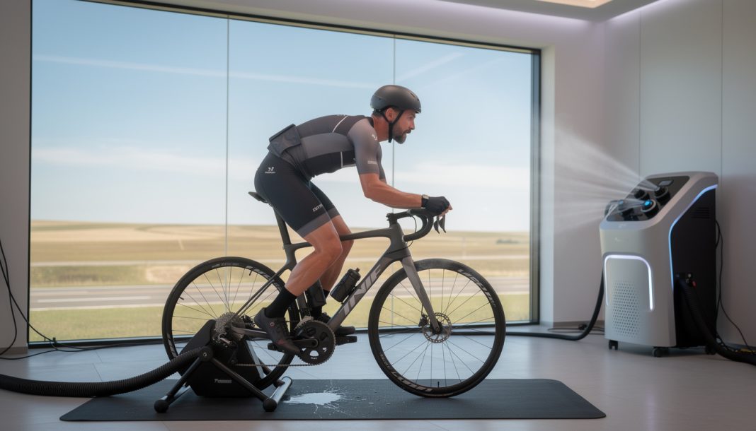 découvrez les avantages de l'entraînement en altitude simulée et de l'hypoxie pour améliorer les performances des cyclistes de plaine.
