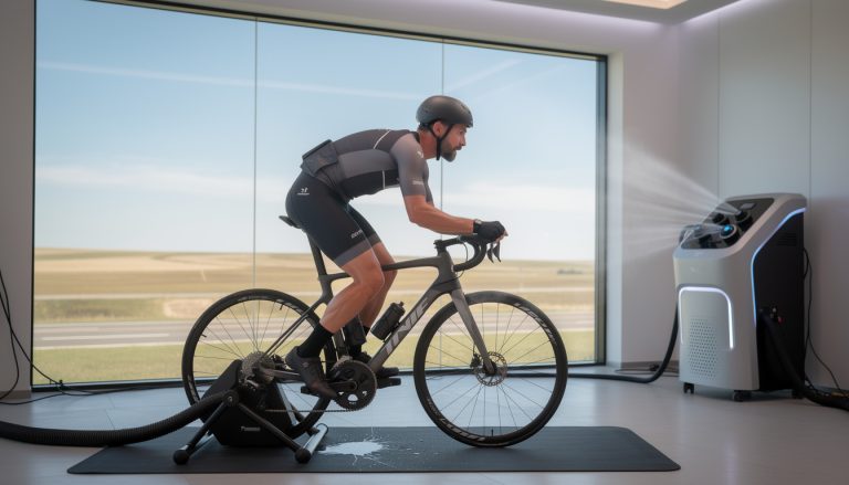 découvrez les avantages de l'entraînement en altitude simulée et de l'hypoxie pour améliorer les performances des cyclistes de plaine.