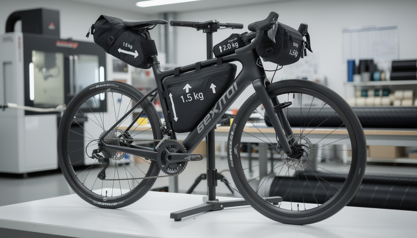 découvrez comment l'ingénierie du paquetage permet d'optimiser la répartition des masses sur un cadre carbone pour améliorer la performance et la stabilité de vos équipements.