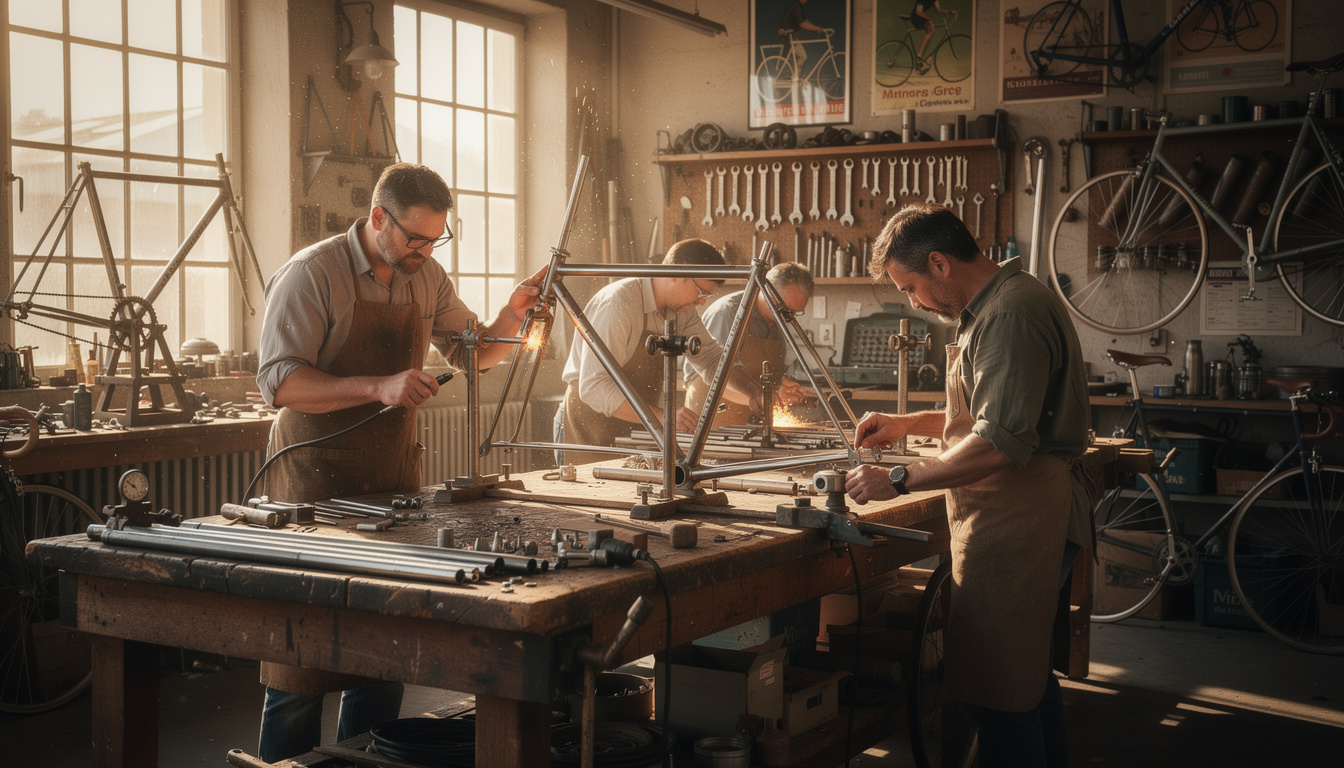 découvrez la renaissance du vélo artisanal en france à travers une enquête exclusive dans les nouveaux ateliers où passion et savoir-faire redonnent vie à la bicyclette traditionnelle.