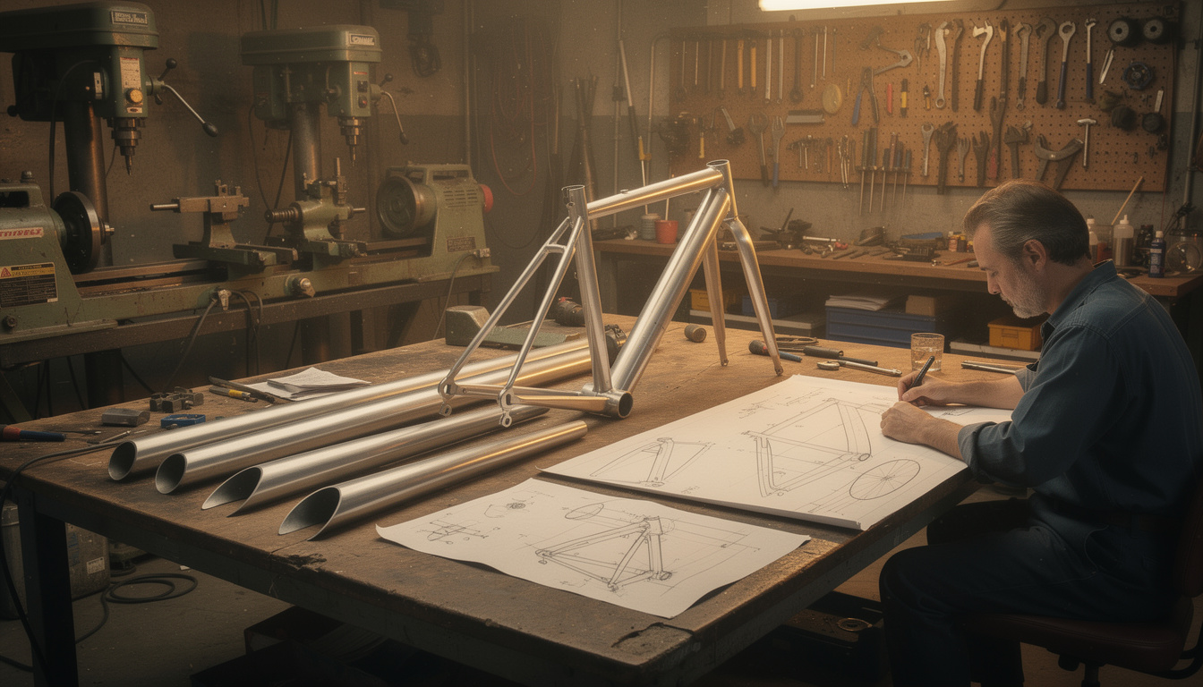 découvrez comment l'aviation a influencé le développement et le profilage des tubes de cadre dans les années 80, révolutionnant la conception et la performance des matériaux.