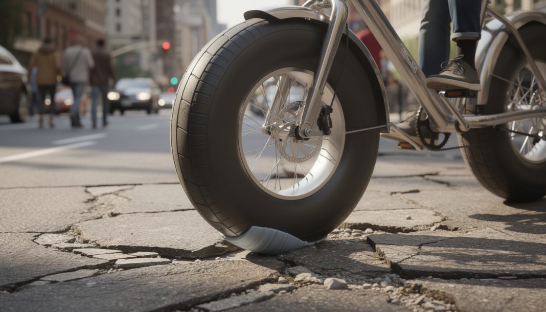 découvrez comment les pneus ballons et big apple utilisent la basse pression pour améliorer l'amortissement en milieu urbain, alliant confort et performance grâce à la physique des matériaux.