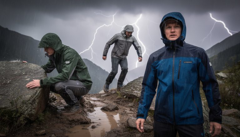 découvrez notre test terrain des 3 meilleures vestes de pluie gore-tex, idéales pour affronter les orages avec performance et confort. choisissez la protection parfaite pour toutes vos aventures sous la pluie.
