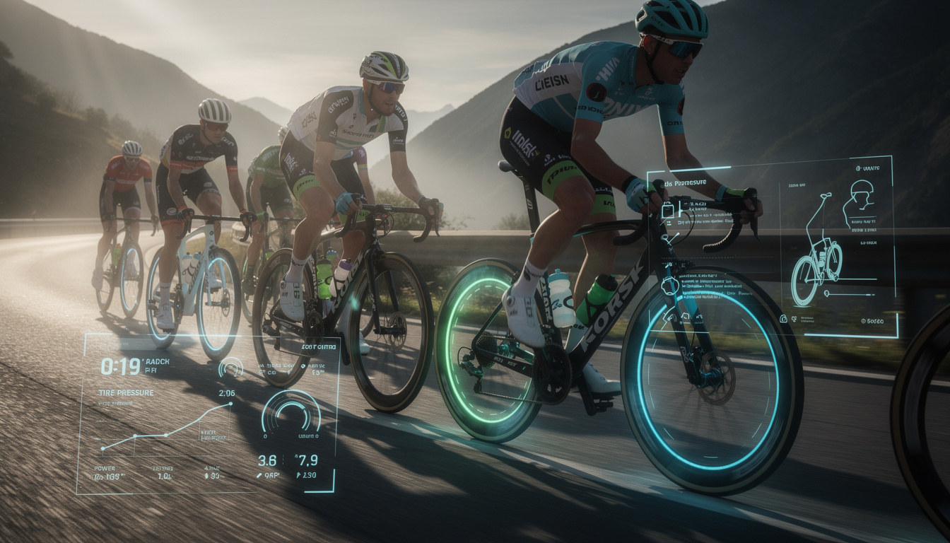 découvrez comment les capteurs de pression en temps réel révolutionnent la performance des pelotons professionnels, en offrant des données précises pour optimiser chaque mouvement.