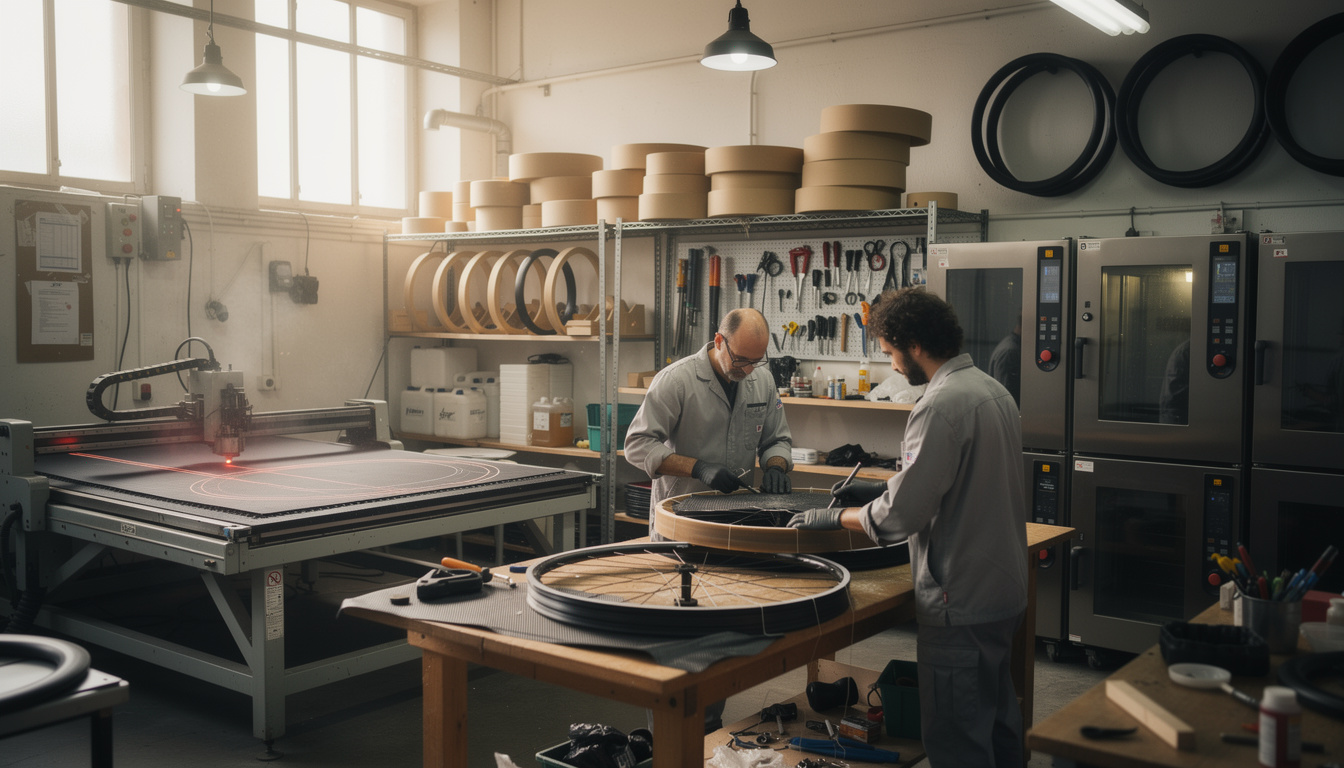 découvrez l'usine corima située en drôme, spécialiste des roues en carbone, et plongez au cœur de leur savoir-faire unique et innovant.