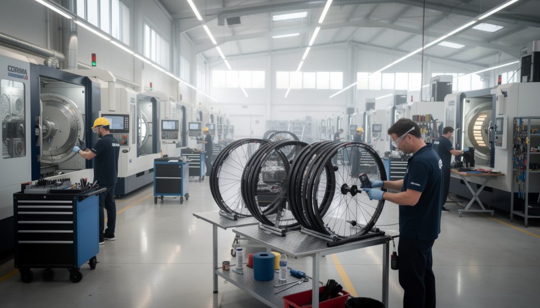 découvrez les coulisses de corima, l'usine dromoise spécialisée dans la fabrication de roues carbone haut de gamme, alliant savoir-faire et innovation.