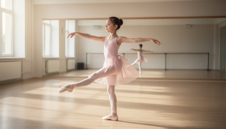 apprenez les bases de la danseuse avec des techniques essentielles de transfert de masse et la coordination bras-jambes pour débutants.