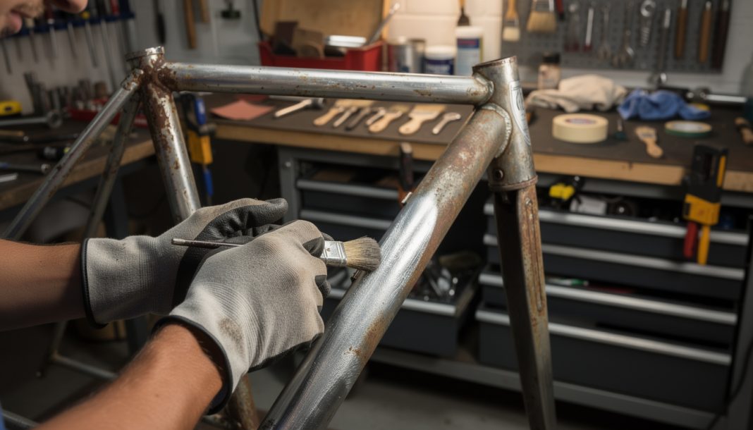 découvrez notre guide détaillé pour restaurer un cadre vintage en acier avec des techniques professionnelles, et redonnez-lui tout son éclat d'origine.