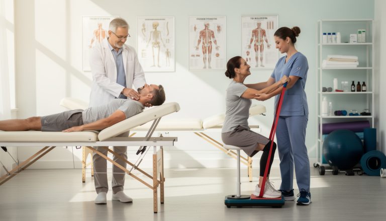 découvrez comment l'ostéopathie et la kinésithérapie favorisent une récupération optimale entre deux étapes, en améliorant la mobilité et en réduisant les douleurs.