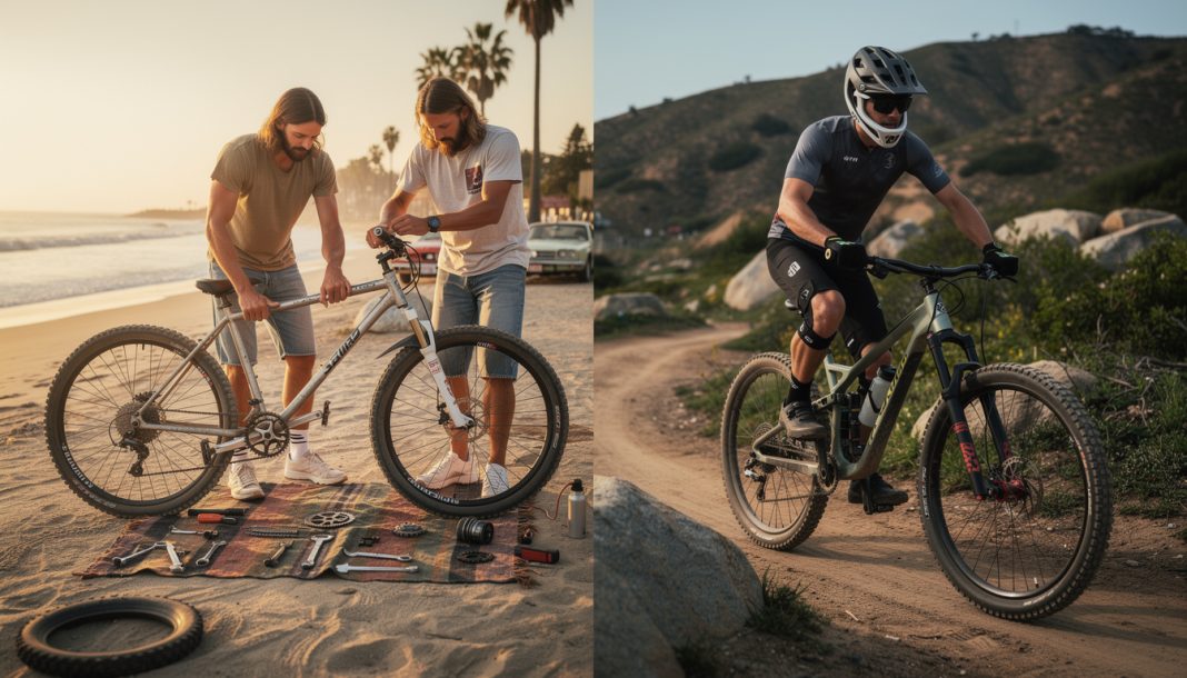 découvrez l'évolution fascinante du vtt, de ses débuts bricolés en californie aux standards modernes de géométrie qui révolutionnent la pratique aujourd'hui.