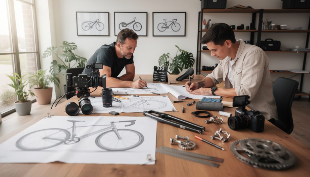 découvrez notre rencontre avec un cadreur passionné et comment nous avons conçu ensemble le vélo de rêve, alliant design personnalisé et performances uniques.