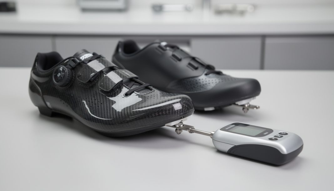 découvrez notre test approfondi sur la rigidité des chaussures de route équipées de semelle carbone et évaluez si cet investissement améliore réellement vos performances cyclistes.