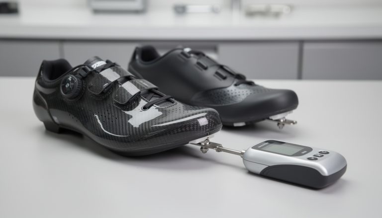 découvrez notre test approfondi sur la rigidité des chaussures de route équipées de semelle carbone et évaluez si cet investissement améliore réellement vos performances cyclistes.
