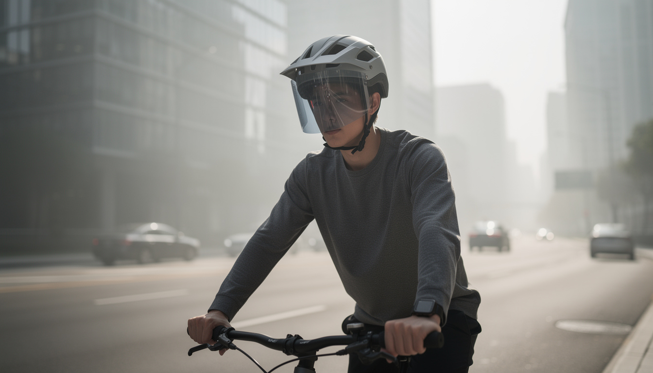 découvrez nos casques à visière intégrée alliant aérodynamisme optimal et protection efficace contre la pollution pour votre confort et sécurité.