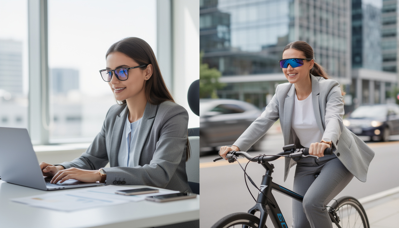 découvrez comment prévenir la fatigue oculaire grâce à une ergonomie de vision adaptée, et choisissez les verres protecteurs idéaux contre les uv et le vent pour un confort optimal.