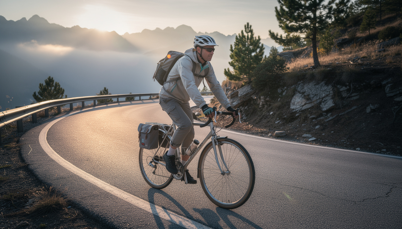 découvrez comment gérer votre premier col efficacement avec la technique de montée au train pour préserver votre énergie et ne pas exploser en pleine ascension.