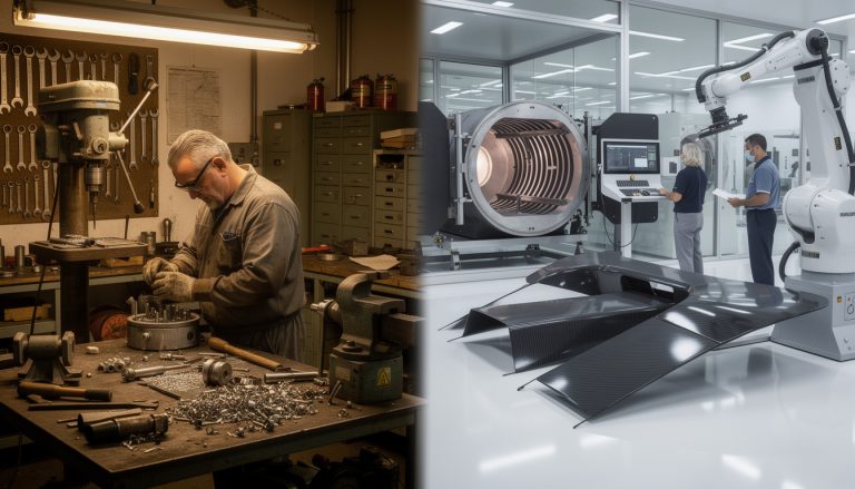 découvrez l'évolution vers la légèreté, des perçages artisanaux des années 70 aux avancées modernes avec les fibres de carbone ultra-haute module (uhm).