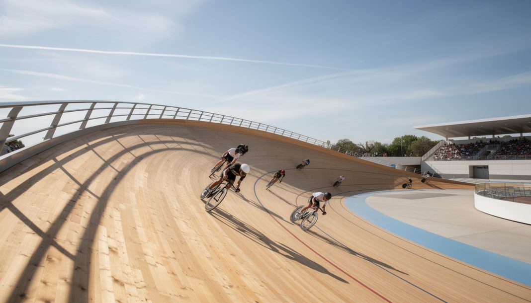 découvrez comment l'architecture des vélodromes, en particulier l'inclinaison des virages, influence la vitesse des cyclistes et optimise leurs performances sur la piste.