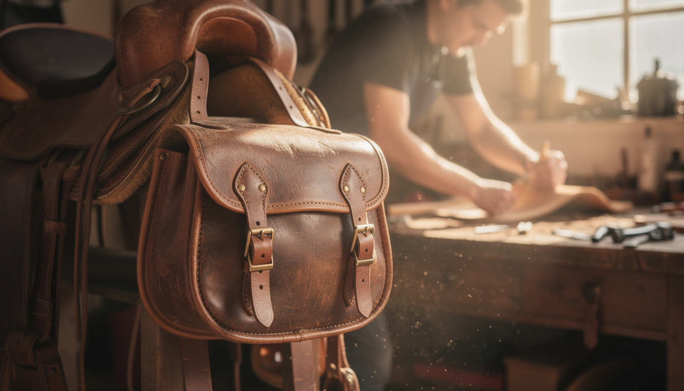 découvrez pourquoi la sacoche de selle en cuir au tannage végétal fait son grand retour, alliant tradition, durabilité et esthétique naturelle pour les passionnés de moto et de voyage.