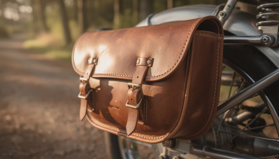 découvrez pourquoi la sacoche de selle en cuir tanné végétal fait son grand retour, alliant tradition, durabilité et style intemporel pour les amateurs de motards et d'artisanat.