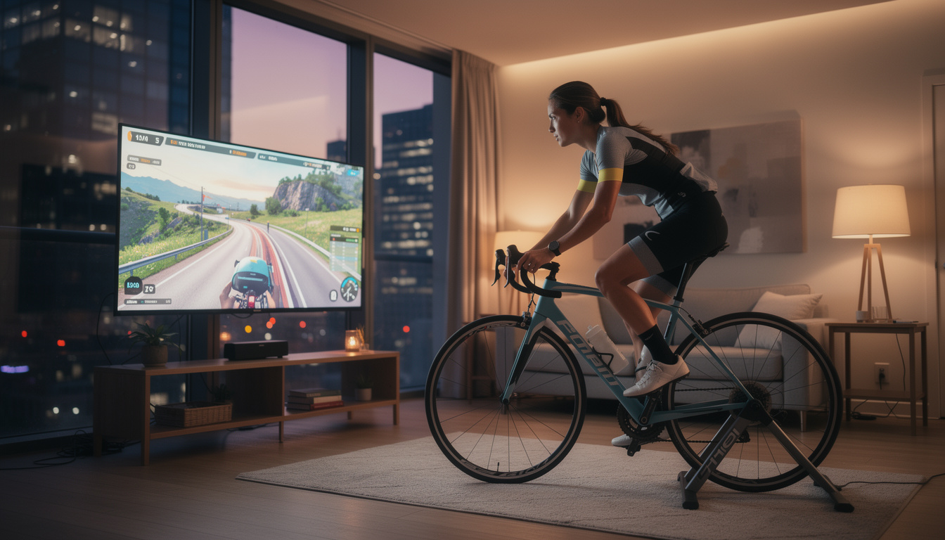 découvrez comment zwift a révolutionné mon entraînement en cyclisme virtuel et a boosté ma puissance en montée grâce à des sessions immersives et motivantes.