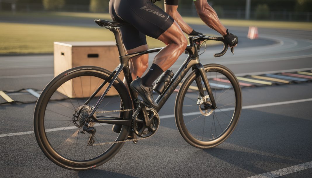 découvrez comment la pliométrie peut améliorer la raideur tendineuse pour un pédalage plus efficace et nerveux en cyclisme.