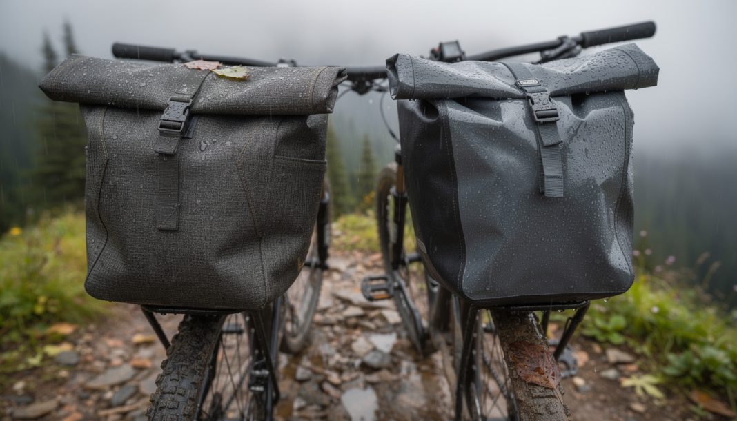 découvrez notre comparatif approfondi des sacoches de bikepacking restrap et ortlieb, et retrouvez le champion de l'étanchéité pour vos aventures à vélo.