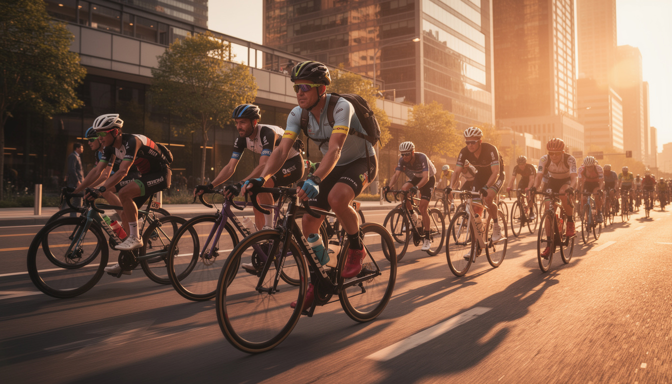 découvrez le témoignage d'un amateur ayant roulé avec des professionnels et explorez la véritable différence de niveau sur la route.