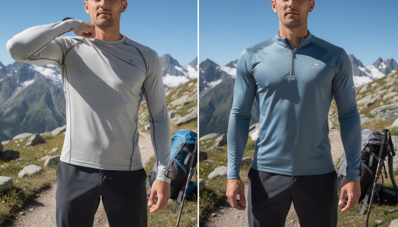découvrez notre test comparatif des sous-vêtements en laine mérinos et des fibres synthétiques pour choisir le meilleur confort et performance.