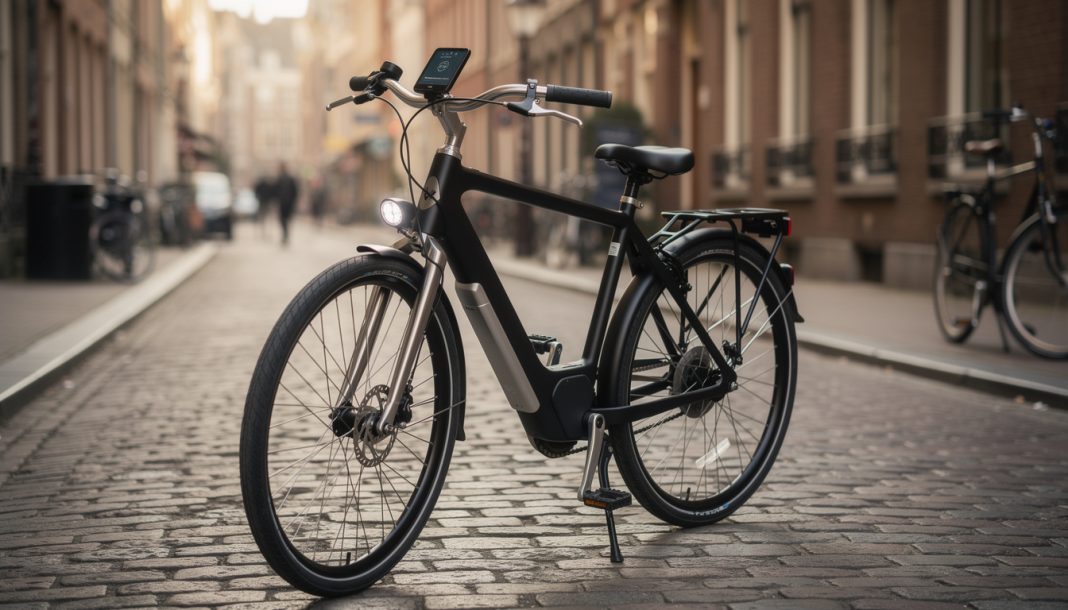 découvrez voltaire, le vélo électrique alliant élégance et innovation, qui réinvente le style hollandais avec une touche contemporaine et raffinée.