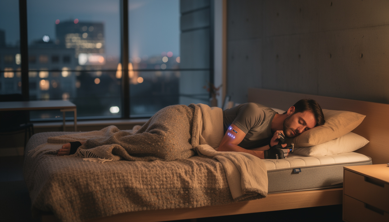 découvrez comment l'analyse du sommeil en compétition est optimisée grùce à l'utilisation de matelas et capteurs personnalisés pour améliorer la récupération des athlÚtes.