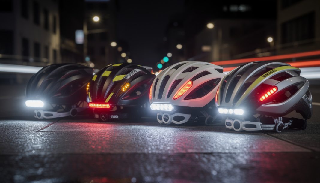 découvrez notre comparatif des casques vélo avec éclairage intégré pour rouler en toute sécurité la nuit. choisissez le meilleur équipement pour être visible et protégé.