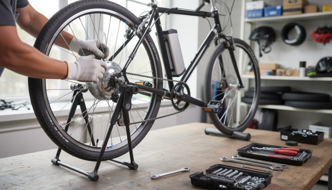 découvrez comment transformer facilement votre vélo classique en vélo électrique grâce à un kit moteur simple à installer, pour plus de confort et d'autonomie lors de vos trajets.