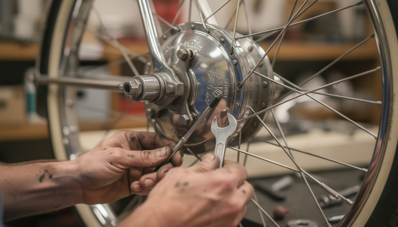 découvrez le guide technique complet pour l'entretien des freins à tambour des systèmes sturmey-archer et assurez une performance optimale de votre vélo.