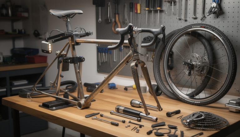 découvrez comment transformer un vieux cadre acier en un vélo 'commuter' haut de gamme grâce à notre étude de cas détaillée, alliant savoir-faire et innovation.