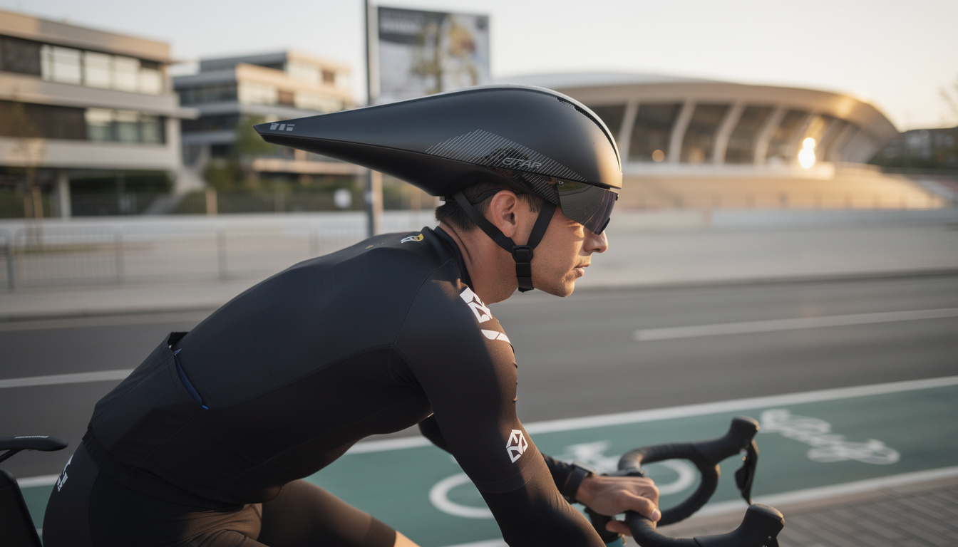 découvrez l'évolution des casques de chrono, alliant protection optimale et innovations aérodynamiques pour améliorer la performance des cyclistes.