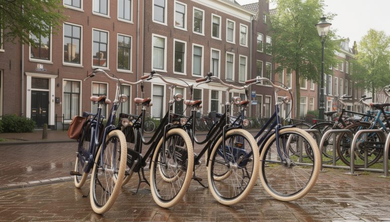 découvrez notre sélection des meilleurs vélos de ville hollandais conçus pour vous permettre de rouler le dos droit avec confort et style en milieu urbain.