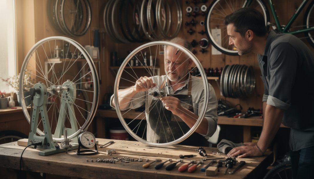 découvrez pourquoi j'ai choisi un montage artisanal en rencontrant un monteur de roues passionné. un regard unique sur l'art du montage sur mesure pour des roues performantes et durables.