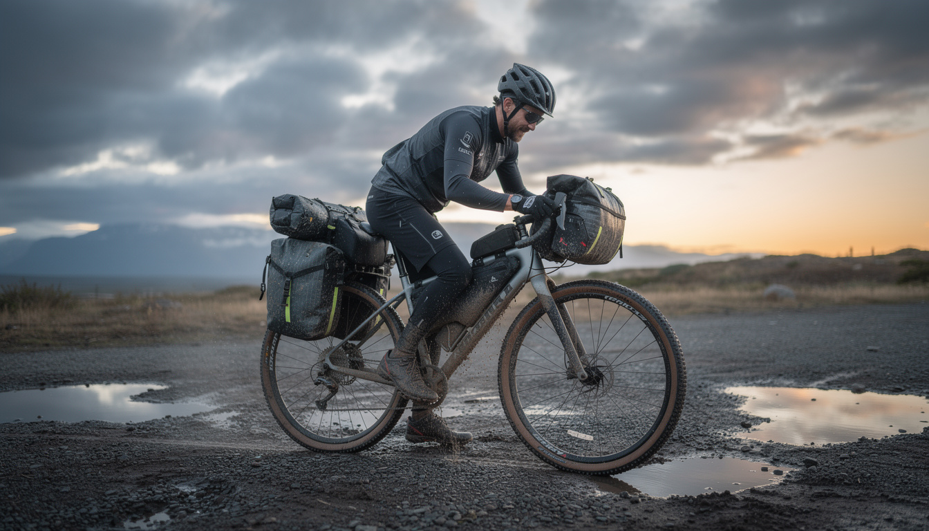 découvrez notre comparatif des sacoches de bikepacking ortlieb et restrap, et trouvez la meilleure étanchéité pour vos aventures à vélo.