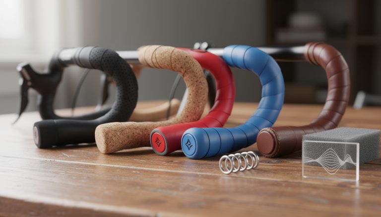 découvrez notre test complet des guidolines pour vélo et trouvez quel ruban de cintre offre la meilleure absorption des chocs pour un confort optimal lors de vos trajets.
