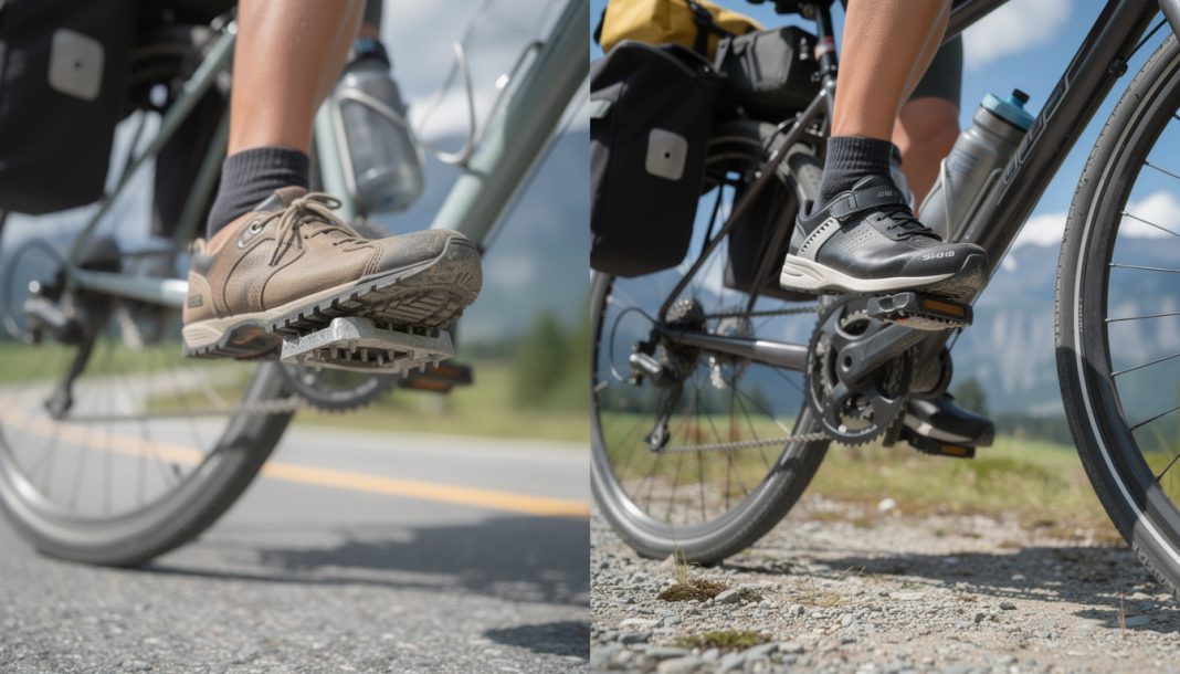 découvrez les différences entre pédales plates et automatiques pour le voyage à vélo, afin de choisir l'équipement idéal pour vos aventures et optimiser votre confort et performance.