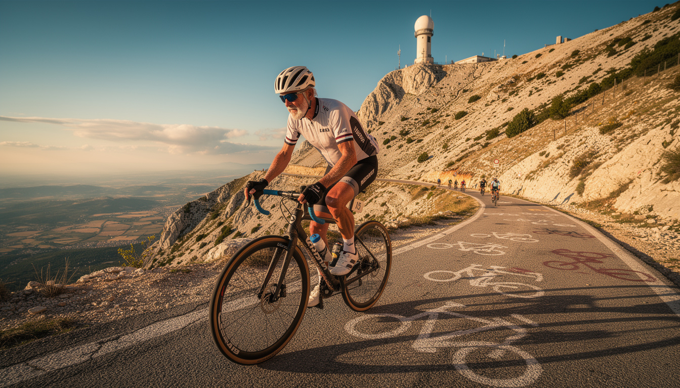 découvrez comment ce cycliste de 75 ans grimpe le mont ventoux plus rapidement que vous, et révélez son secret incroyable pour battre tous les records.