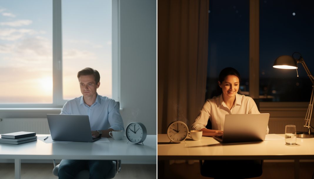 découvrez comment votre rythme circadien influence votre performance quotidienne et apprenez si vous êtes plus efficace le matin ou le soir pour optimiser votre productivité.
