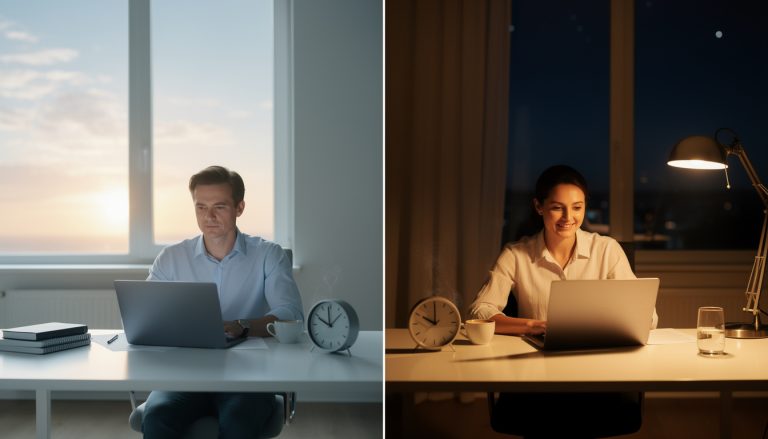 découvrez comment votre rythme circadien influence votre performance quotidienne et apprenez si vous êtes plus efficace le matin ou le soir pour optimiser votre productivité.