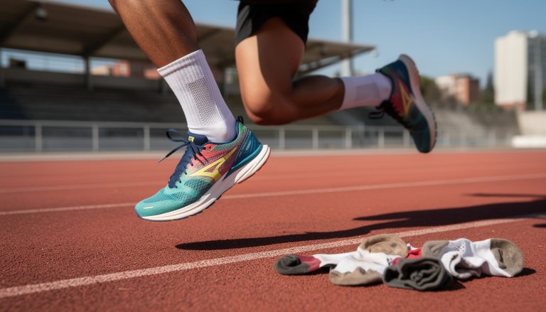 découvrez comment un simple changement de chaussettes a permis à un coureur de gagner 2 minutes précieuses lors de sa course, et améliorez vos performances grâce à ce conseil surprenant.